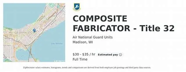 Composite Fabricator (Title 32) job opening at Air National Guard Units