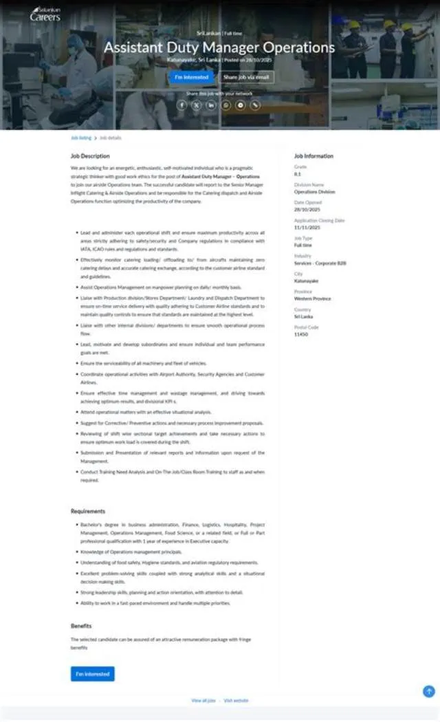Club Operations Assistant (Duty Manager) job opening at Commander, Navy Installations Command