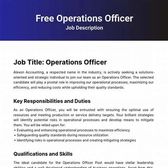 Operations Officer job opening at Air National Guard Units
