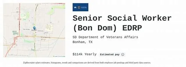Senior Social Worker (Pchmi) - Edrp Approved/Recruitment Relocation Incentive Approved job opening at Veterans Health Administration
