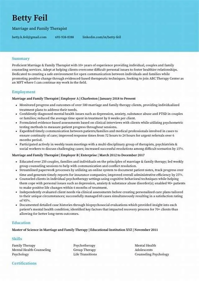 Marriage and Family Therapist - Recruitment/Relocation Incentive Authorized