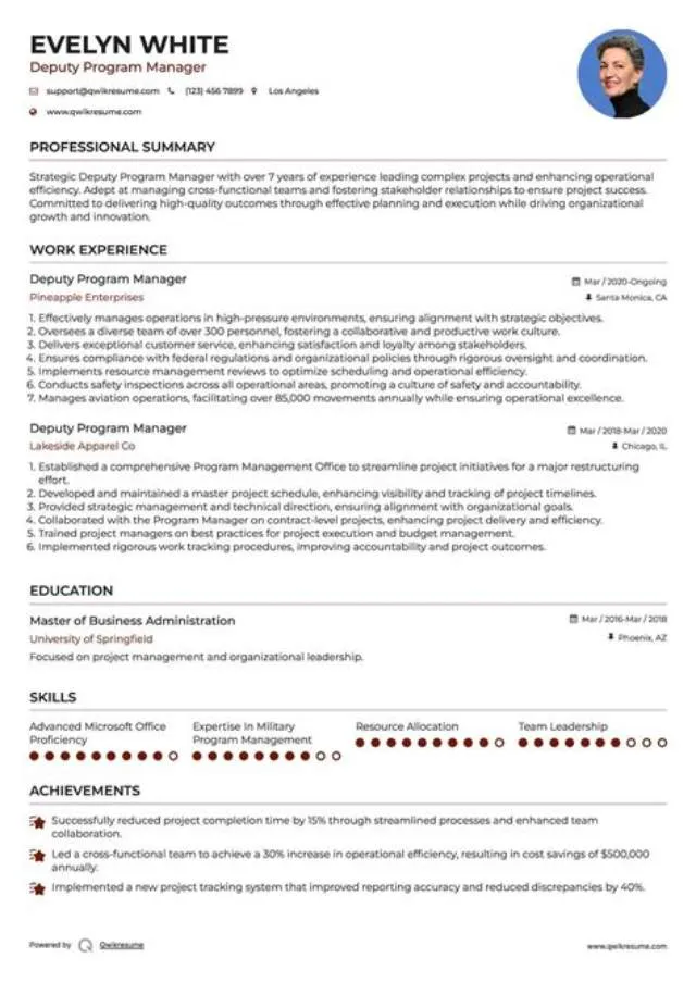 Program Manager (Deputy To The Commander) job opening at Army Tank-Automotive And Armament Command (Tacom)