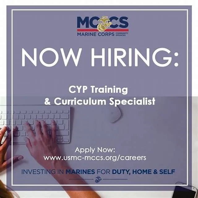 Training And Curriculum Specialist Nf4 job opening at U.S. Marine Corps