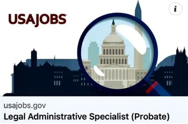 Legal Administrative Specialist (Probate) job opening at Interior, Bureau Of Indian Affairs