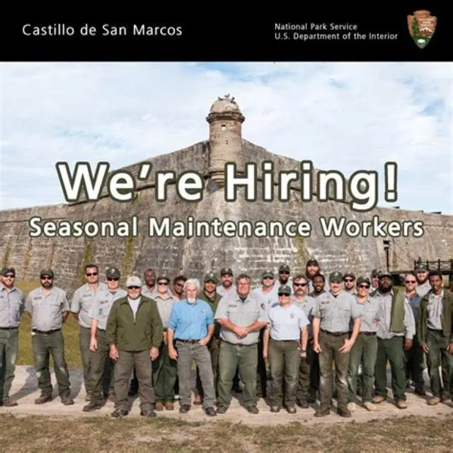 Preservation Helper And Worker (Seasonal) job opening at National Park Service