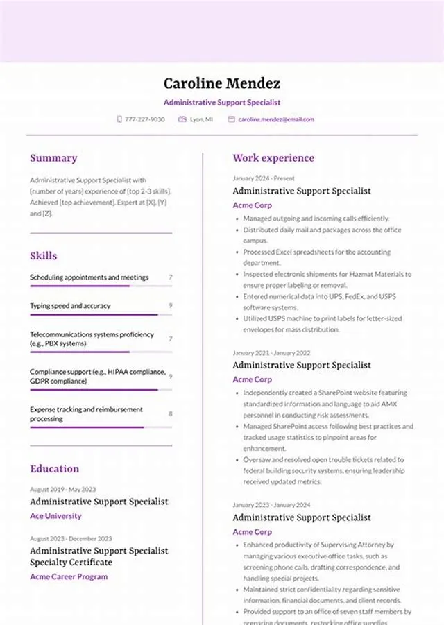 Foreign Administrative Support Specialist