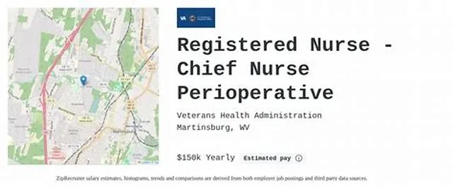 Registered Nurse (Chief Nurse Of Perioperative Services) W/Recruitment Incentive job opening at Veterans Health Administration