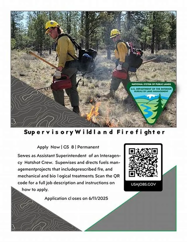 Supervisory Wildland Firefighter (Engine Captain) job opening at Office Of The Secretary Of The Interior
