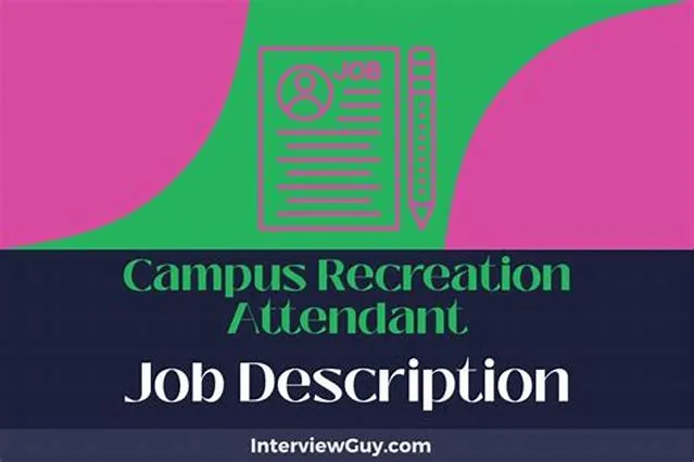 RECREATION ATTENDANT (SMP) NF-01 RPT (LOCAL COMMUTING AREA ONLY)