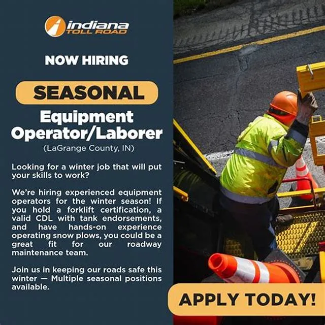 Seasonal Engineering Equipment Operator job opening at National Park Service
