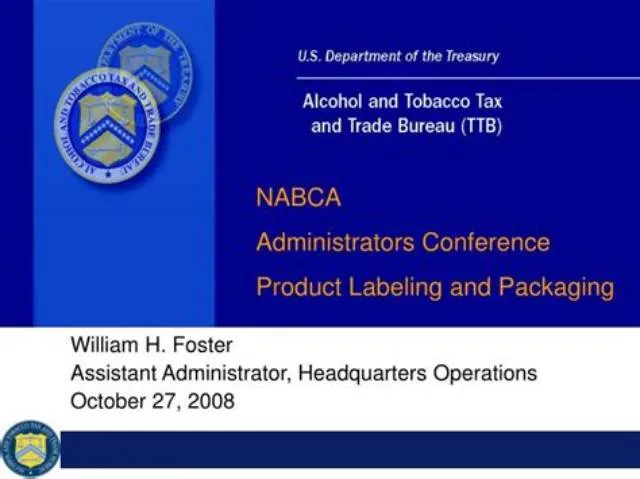 Assistant Administrator Headquarters Operations job opening at Alcohol And Tobacco Tax And Trade Bureau