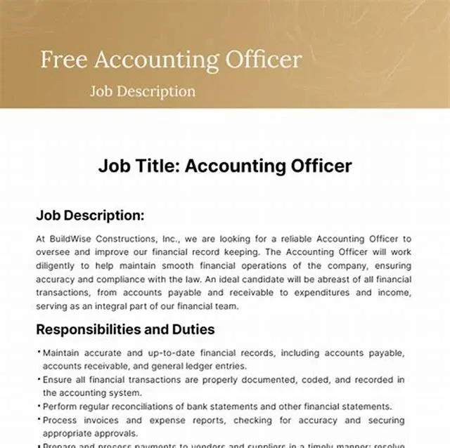 Accounting Officer job opening at Army National Guard Units