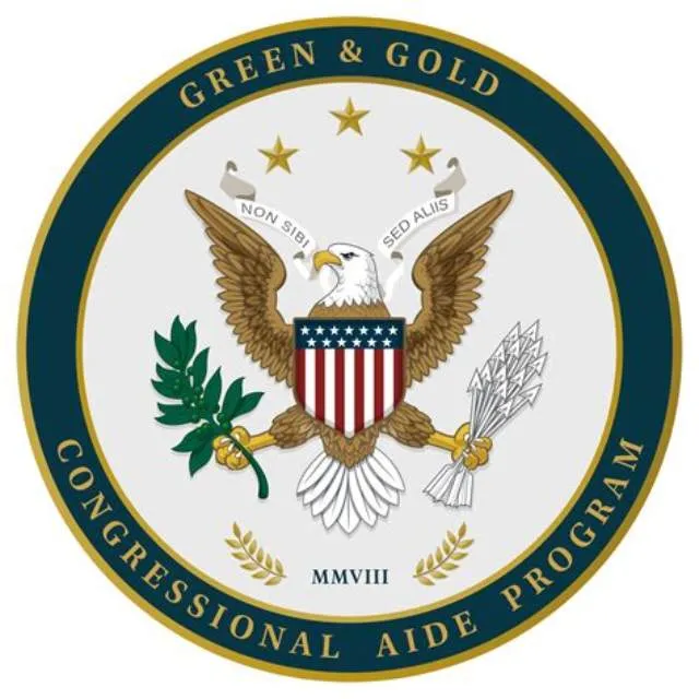 Green & Gold Congressional Aide job opening at House Of Representatives
