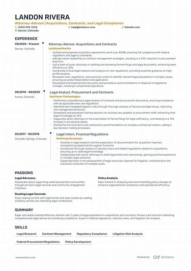 Attorney Advisor (Contracts) job opening at Executive Office For Immigration Review