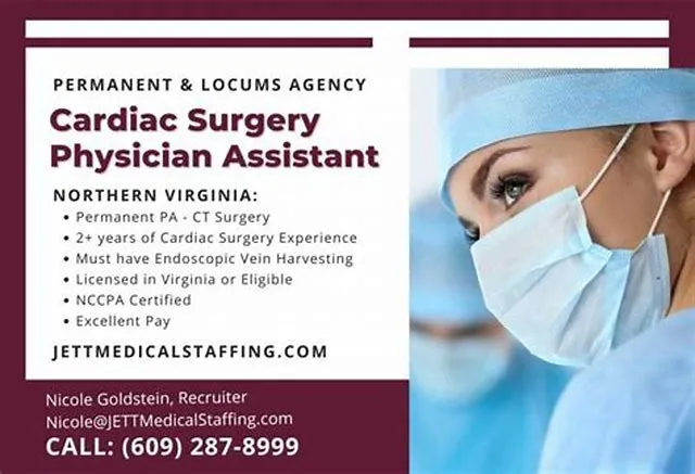 Physician Assistant Cardiothoracic (Recruitment & Relocation Incentive Authorized) job opening at Veterans Health Administration