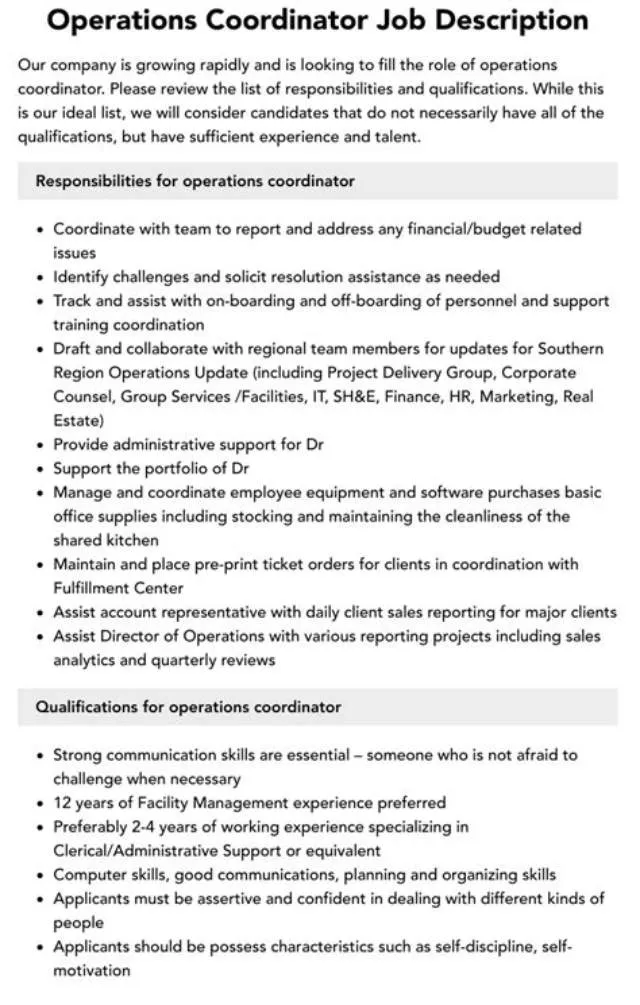 Operations Coordinator job opening at National Gallery Of Art
