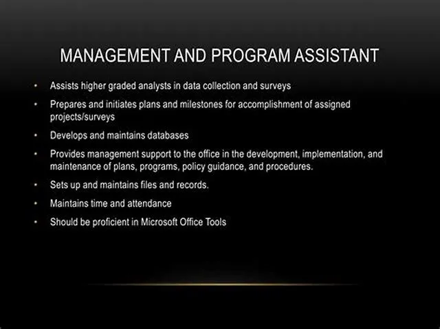 Management And Program Assistant job opening at Defense Logistics Agency