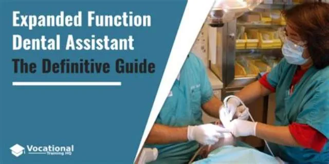 Dental Assistant (Expanded Function) job opening at Military Treatment Facilities Under Dha