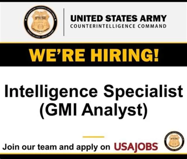 Intelligence Research Specialist (Counterintelligence) job opening at Treasury, Departmental Offices
