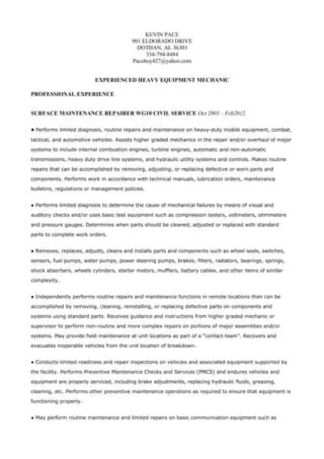 Surface Maintenance Repairer (2 Vacancies) job opening at Army National Guard Units