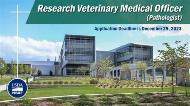 Research Microbiologist/Research Veterinary Medical Officer job opening at Agricultural Research Service