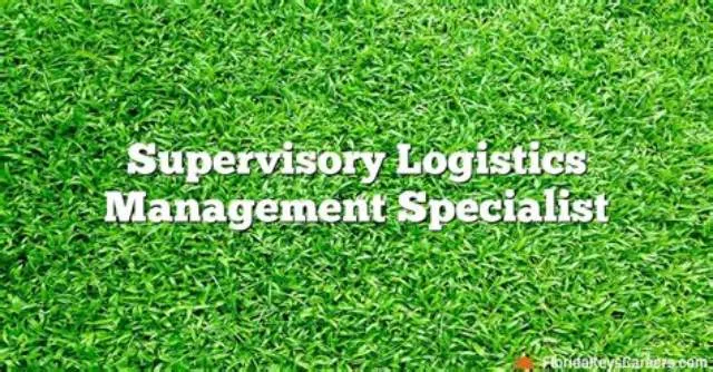 Supervisory Logistics Management Specialist job opening at Veterans Health Administration