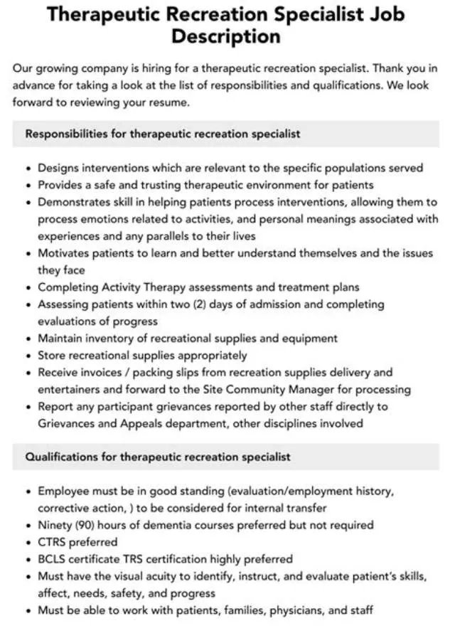 Recreation Specialist - Institutional job opening at Bureau Of Prisons/Federal Prison System