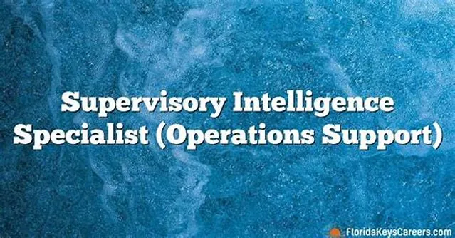Supervisory Intelligence Specialist (Operations) job opening at U.S. Army Intelligence And Security Command