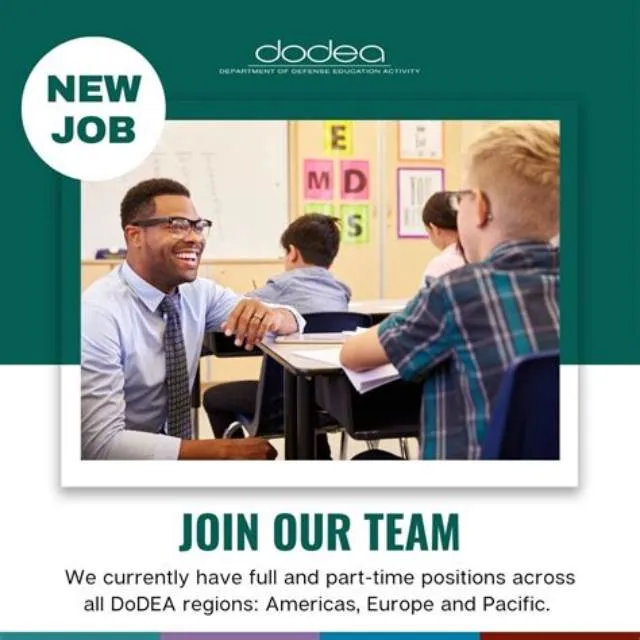 Educational Aide (Sped Assessor) job opening at Department Of War Education Activity