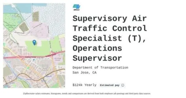Supervisory Air Traffic Control Specialist (T), Mss-2, Level 4 (Operations Supervisor) job opening at Federal Aviation Administration