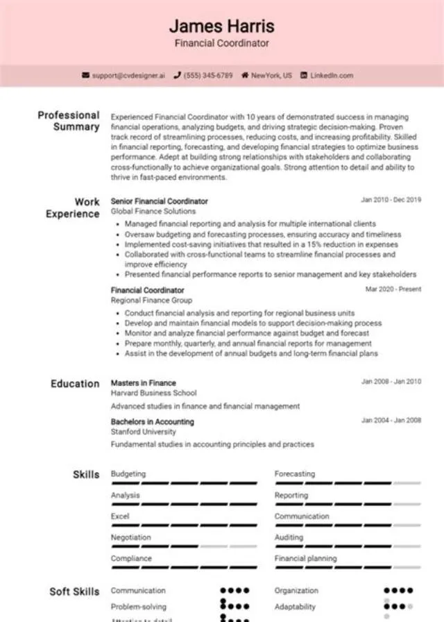 Financial Technician/Financial Coordinator