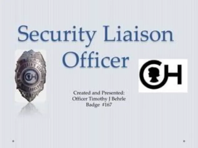 Security Liaison Specialist job opening at House Of Representatives