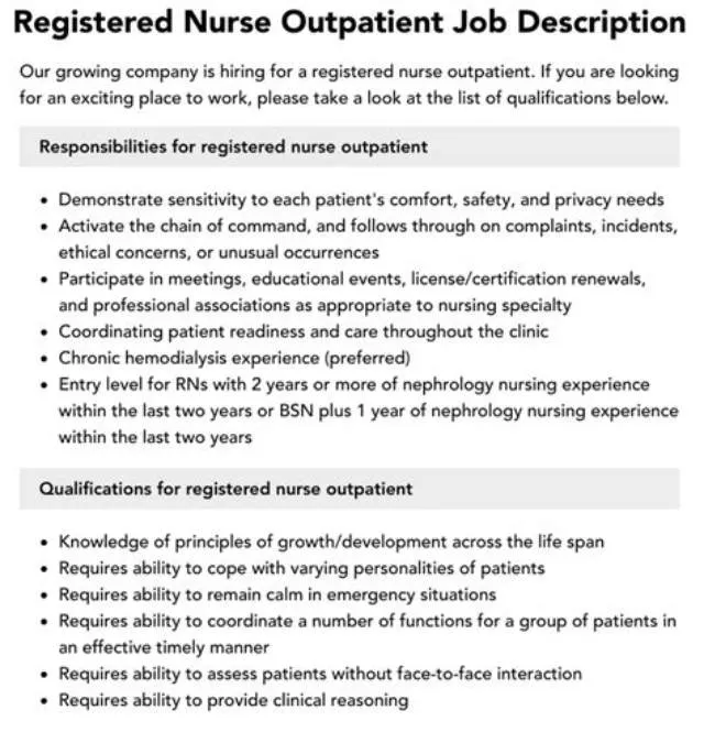 Registered Nurse - Outpatient Specialty Care job opening at Veterans Health Administration