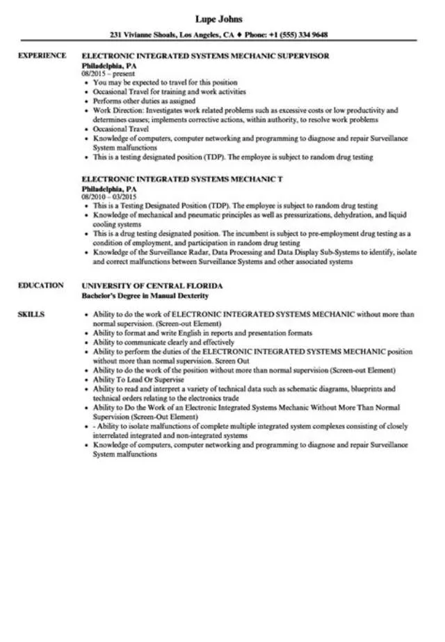 Electronic Integrated Systems Mechanic (Foreman Ii) job opening at Western Area Power Administration