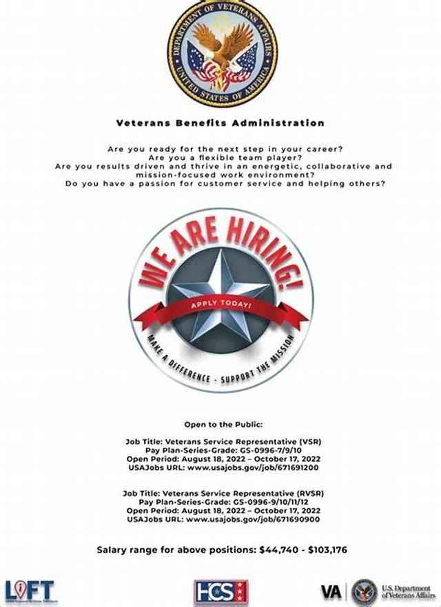 Supervisory Veterans Service Representative (Adroc) job opening at Veterans Benefits Administration