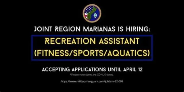 Mwr Recreation Assistant (Fitness) job opening at Commander, Navy Installations Command