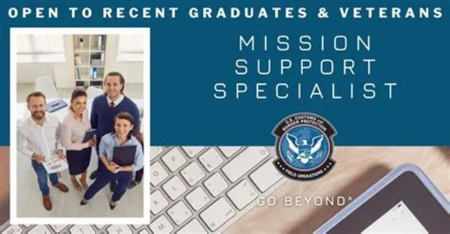 Mission Support Specialist job opening at Immigration And Customs Enforcement