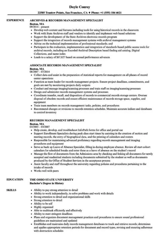 Records And Knowledge Management Specialist job opening at U.S. Army Cyber Command