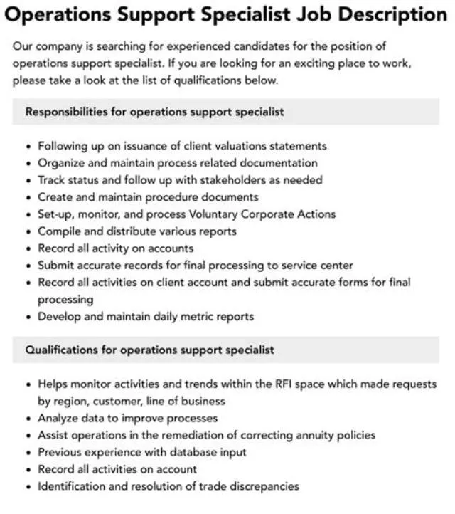 Operations Support Specialist Nf-04 job opening at United States Army Installation Management Command