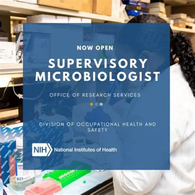 Supervisory Microbiologist job opening at Animal And Plant Health Inspection Service
