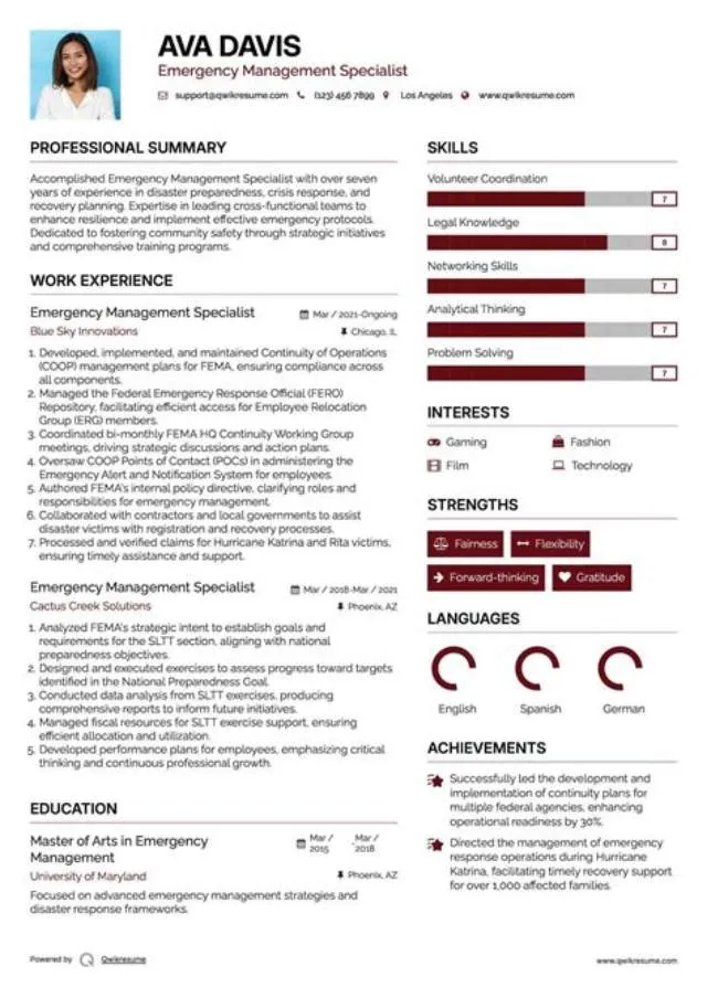 Emergency Management Specialist (Recovery) job opening at Federal Emergency Management Agency