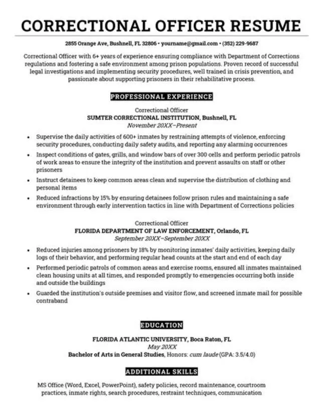 Supervisory Correctional Officer (Deputy Captain) job opening at Bureau Of Prisons/Federal Prison System