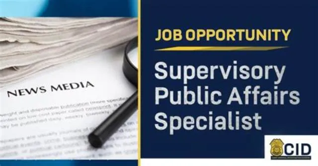 Supervisory Public Affairs Specialist job opening at Internal Revenue Service